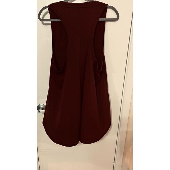 Athleta Burgundy Activewear top womens size S - Picture 7 of 10